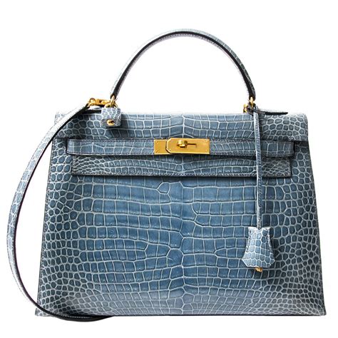 hermes blue jean kelly|hermes kelly leather bag.